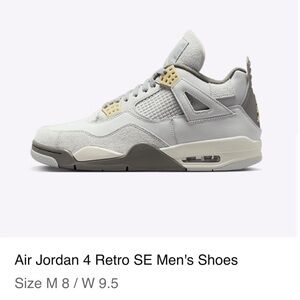 Air Jordan 4 Retro SE Men's Shoes-M 8 / W 9.5